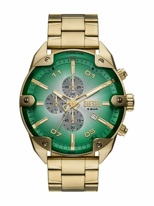 Zdjęcie produktu Zegarek chronograficzny Diesel złoty