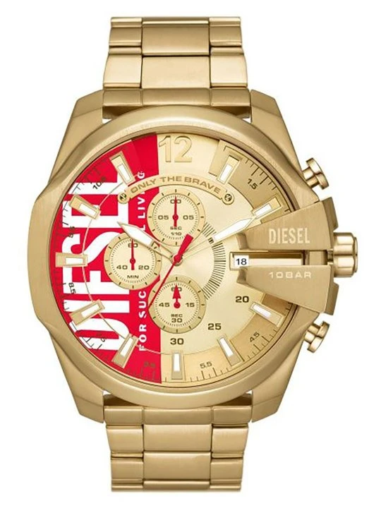 Zdjęcie produktu Zegarek chronograficzny Diesel złoty