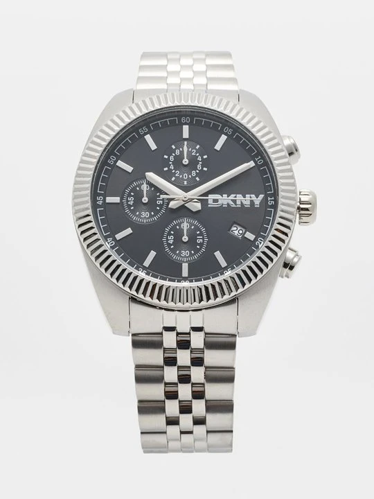 Zdjęcie produktu Zegarek chronograficzny DKNY srebrny