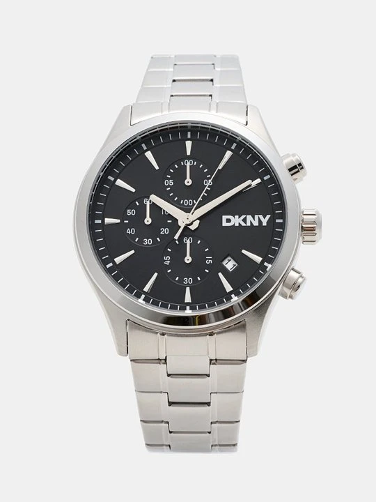 Zdjęcie produktu Zegarek chronograficzny DKNY srebrny
