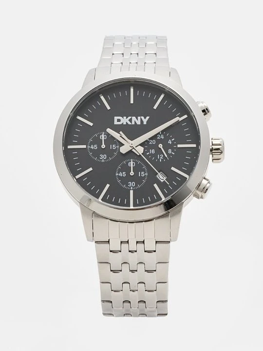 Zdjęcie produktu Zegarek chronograficzny DKNY srebrny