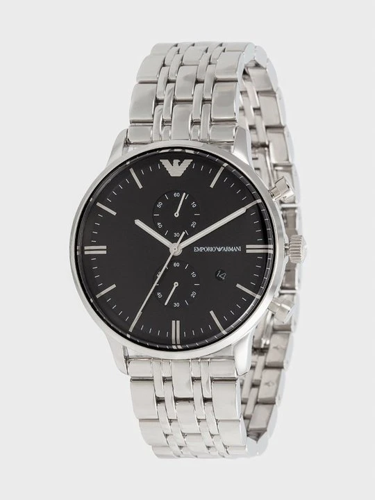Zdjęcie produktu Zegarek chronograficzny Emporio Armani srebrny