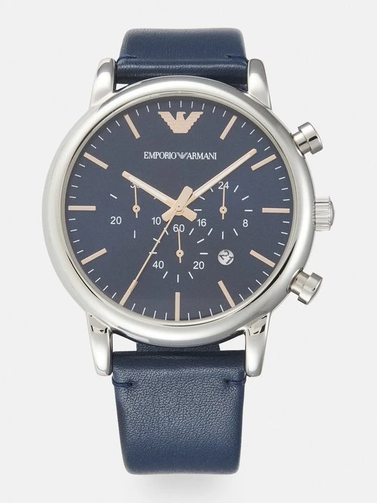 Zdjęcie produktu Zegarek chronograficzny Emporio Armani srebrny