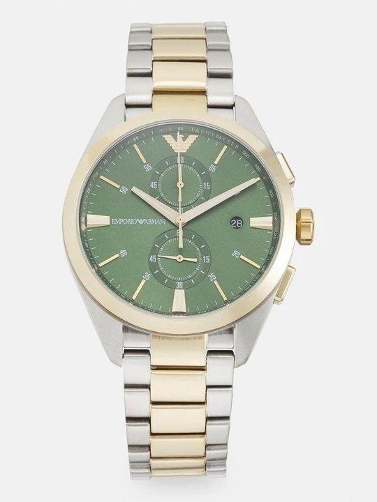 Zdjęcie produktu Zegarek chronograficzny Emporio Armani złoty