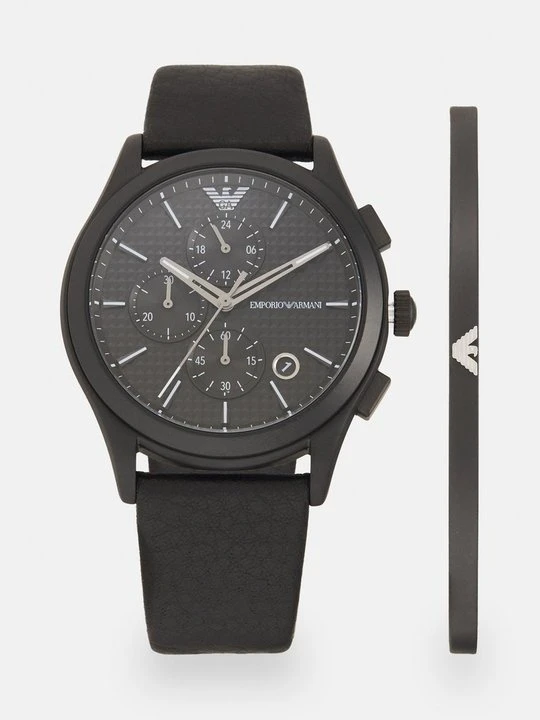 Zdjęcie produktu Zegarek chronograficzny Emporio Armani czarny