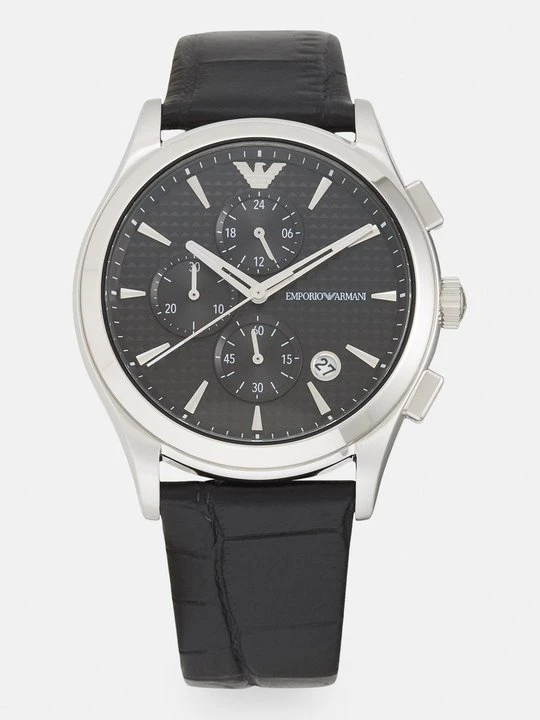 Zdjęcie produktu Zegarek chronograficzny Emporio Armani srebrny