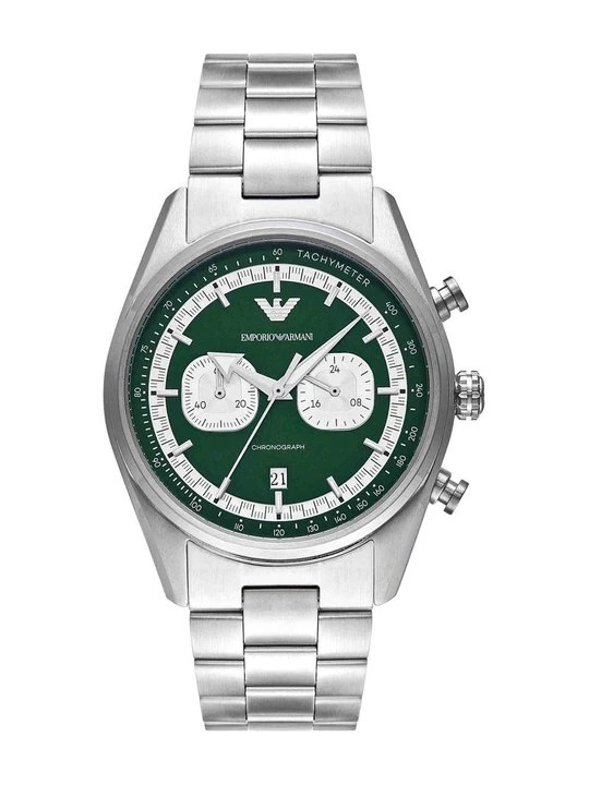 Zdjęcie produktu Zegarek chronograficzny Emporio Armani srebrny