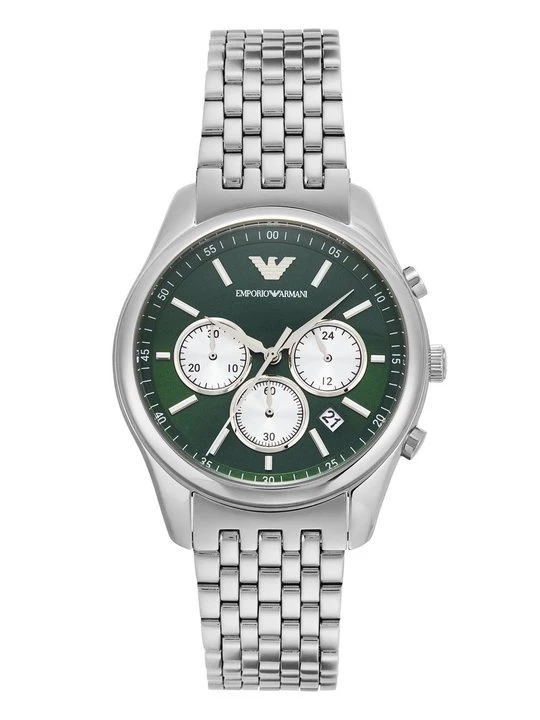Zdjęcie produktu Zegarek chronograficzny Emporio Armani srebrny