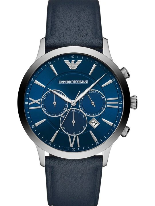 Zdjęcie produktu Zegarek chronograficzny Emporio Armani srebrny