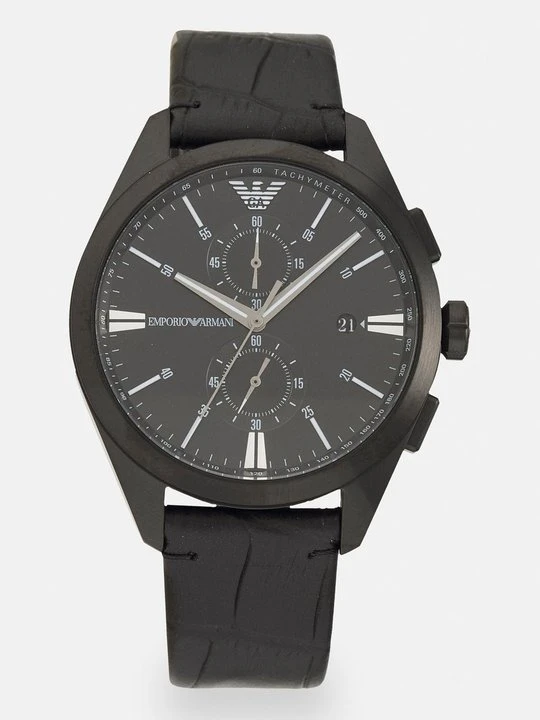Zdjęcie produktu Zegarek chronograficzny Emporio Armani czarny
