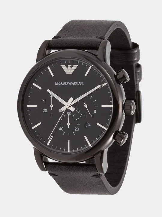 Zdjęcie produktu Zegarek chronograficzny Emporio Armani czarny