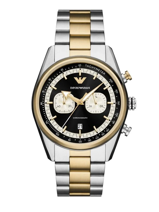 Zdjęcie produktu Zegarek chronograficzny Emporio Armani srebrny