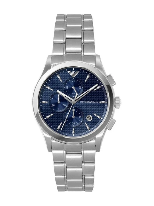 Zdjęcie produktu Zegarek chronograficzny Emporio Armani srebrny