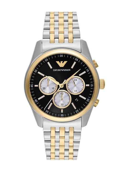 Zdjęcie produktu Zegarek chronograficzny Emporio Armani złoty