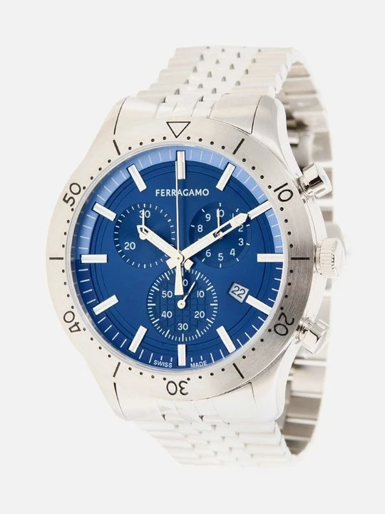 Zdjęcie produktu Zegarek chronograficzny FERRAGAMO srebrny