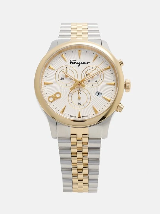 Zdjęcie produktu Zegarek chronograficzny FERRAGAMO żółty