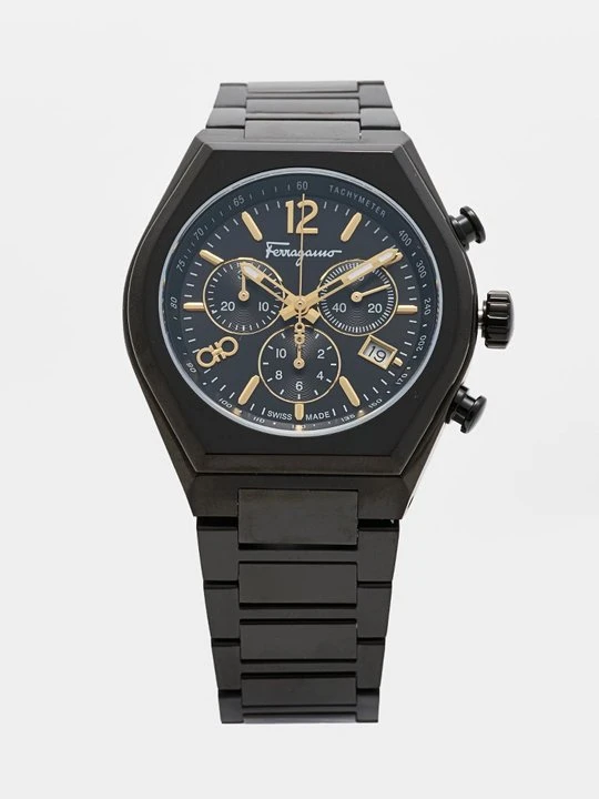 Zdjęcie produktu Zegarek chronograficzny FERRAGAMO czarny