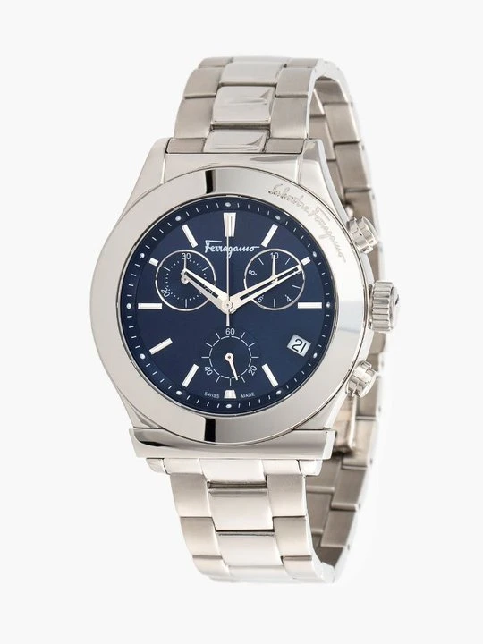 Zdjęcie produktu Zegarek chronograficzny FERRAGAMO srebrny