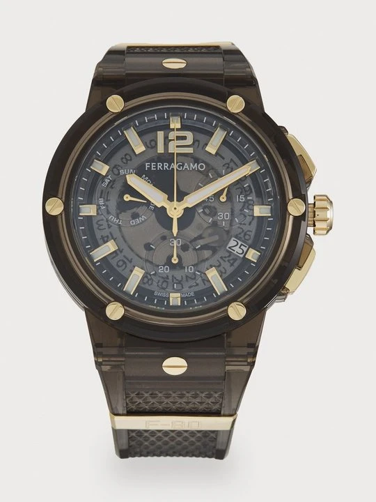 Zdjęcie produktu Zegarek chronograficzny FERRAGAMO czarny