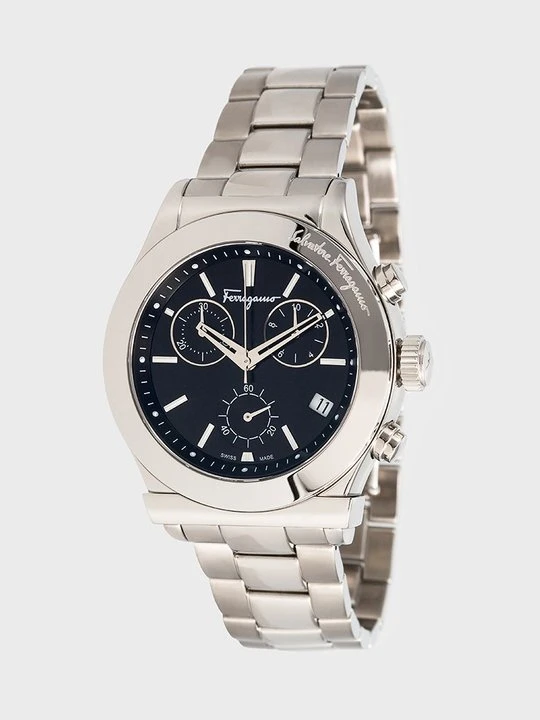 Zdjęcie produktu Zegarek chronograficzny FERRAGAMO srebrny