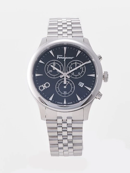 Zdjęcie produktu Zegarek chronograficzny FERRAGAMO srebrny
