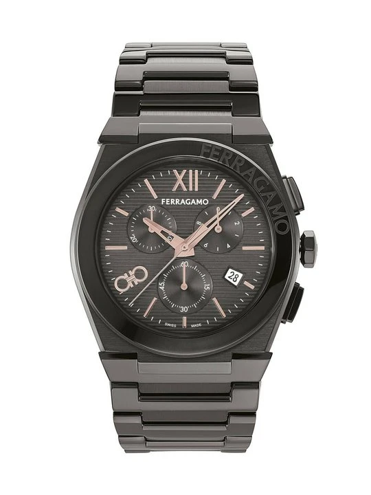 Zdjęcie produktu Zegarek chronograficzny FERRAGAMO stalowy