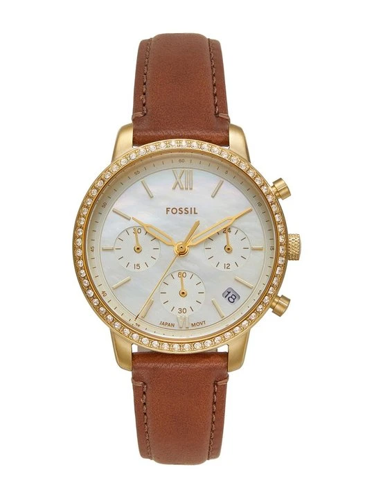 Zdjęcie produktu Zegarek chronograficzny Fossil brązowy
