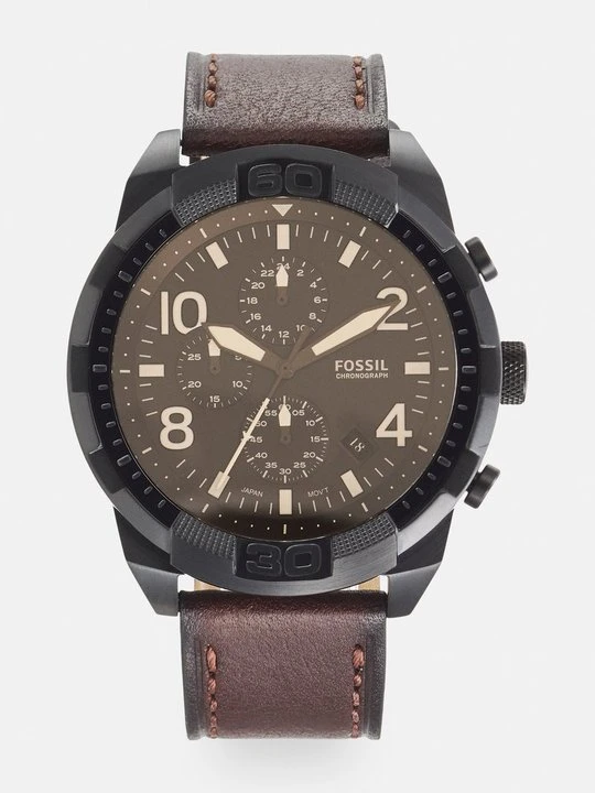 Zdjęcie produktu Zegarek chronograficzny Fossil brązowy