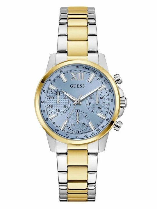 Zdjęcie produktu Zegarek chronograficzny Guess srebrny