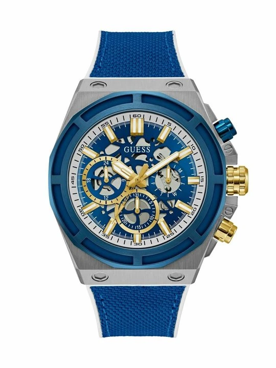 Zdjęcie produktu Zegarek chronograficzny Guess niebieski