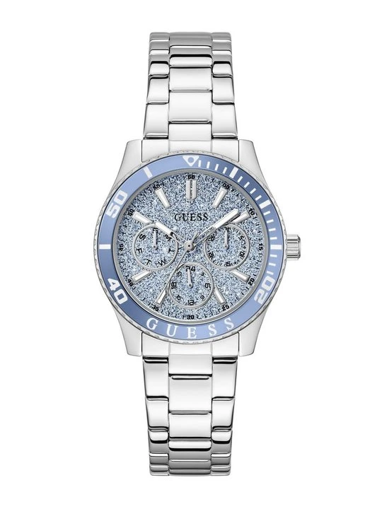 Zdjęcie produktu Zegarek chronograficzny Guess srebrny