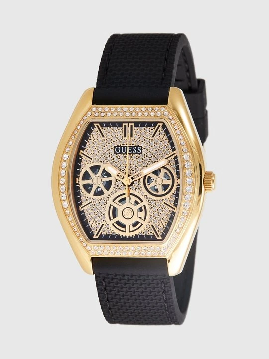 Zdjęcie produktu Zegarek chronograficzny Guess w kolorze złota