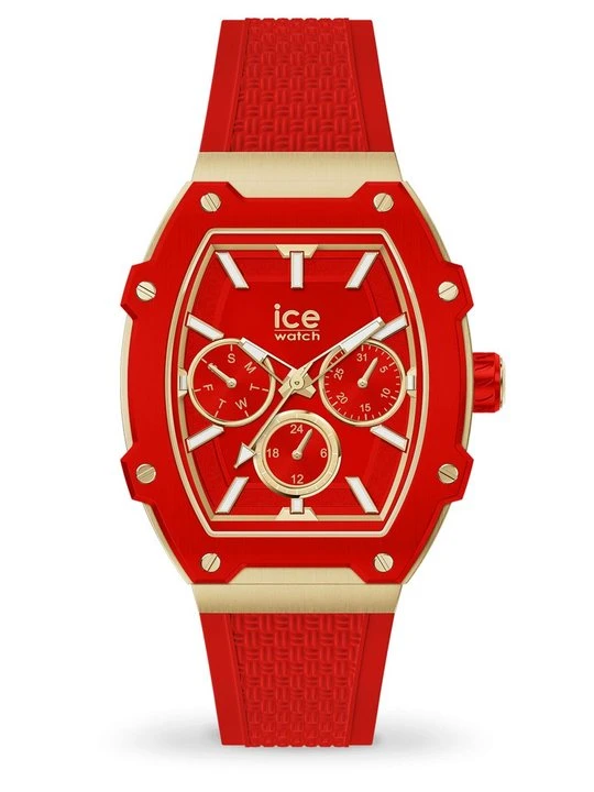 Zdjęcie produktu Zegarek chronograficzny Ice-Watch ciemnoczerwony