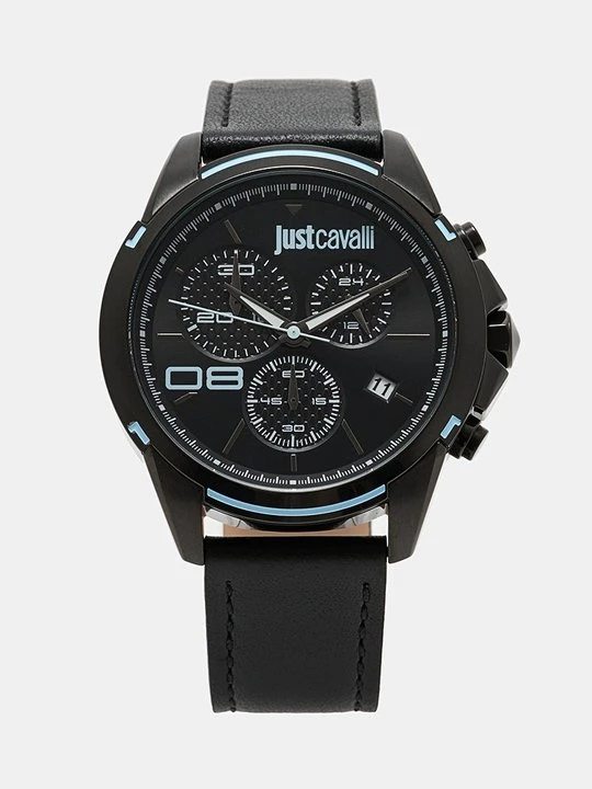 Zdjęcie produktu Zegarek chronograficzny Just Cavalli antracytowy melanż