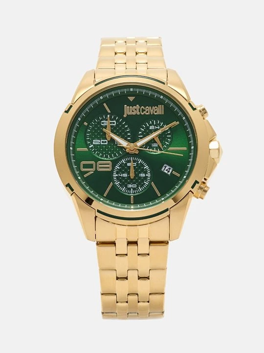 Zdjęcie produktu Zegarek chronograficzny Just Cavalli w kolorze złota
