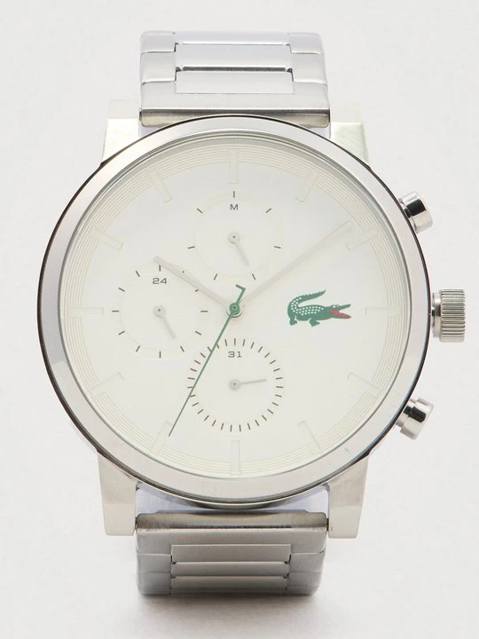 Zdjęcie produktu Zegarek chronograficzny Lacoste srebrny