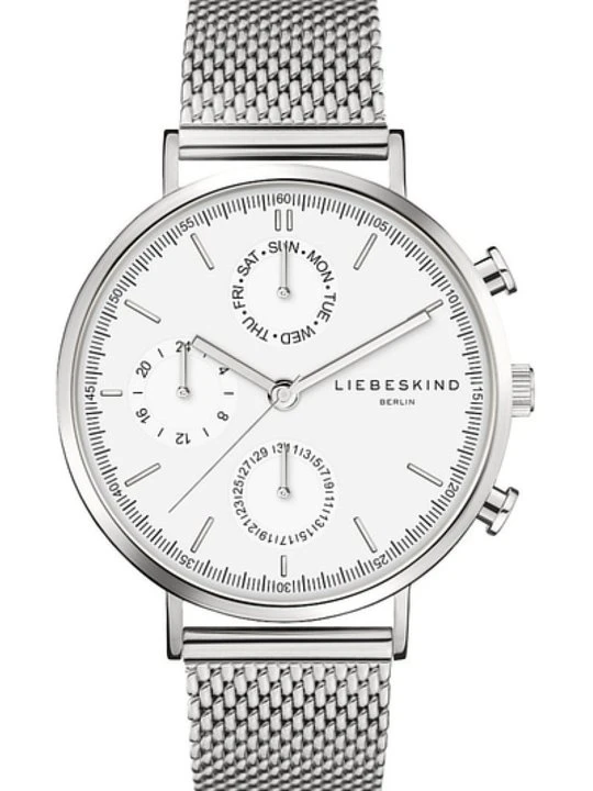 Zdjęcie produktu Zegarek chronograficzny Liebeskind srebrny