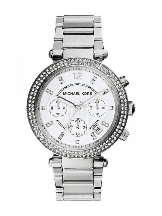 Zdjęcie produktu Zegarek chronograficzny Michael Kors srebrny