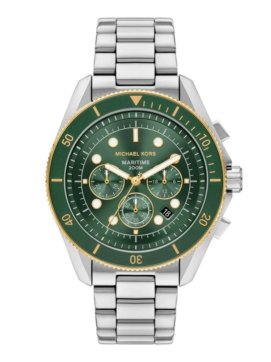 Zdjęcie produktu Zegarek chronograficzny Michael Kors srebrny