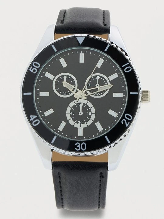 Zdjęcie produktu Zegarek chronograficzny Pier One czarny