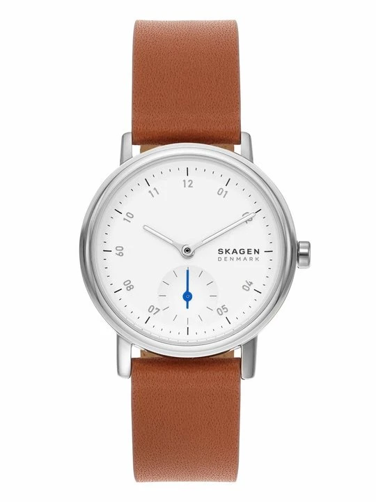 Zdjęcie produktu Zegarek chronograficzny Skagen koniakowy