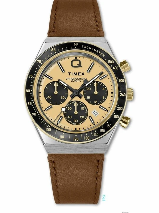 Zdjęcie produktu Zegarek chronograficzny Timex brązowy
