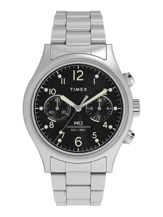 Zdjęcie produktu Zegarek chronograficzny Timex srebrny