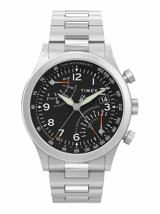 Zdjęcie produktu Zegarek chronograficzny Timex srebrny
