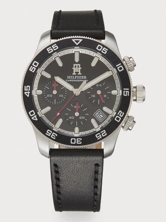 Zdjęcie produktu Zegarek chronograficzny Tommy Hilfiger czarny
