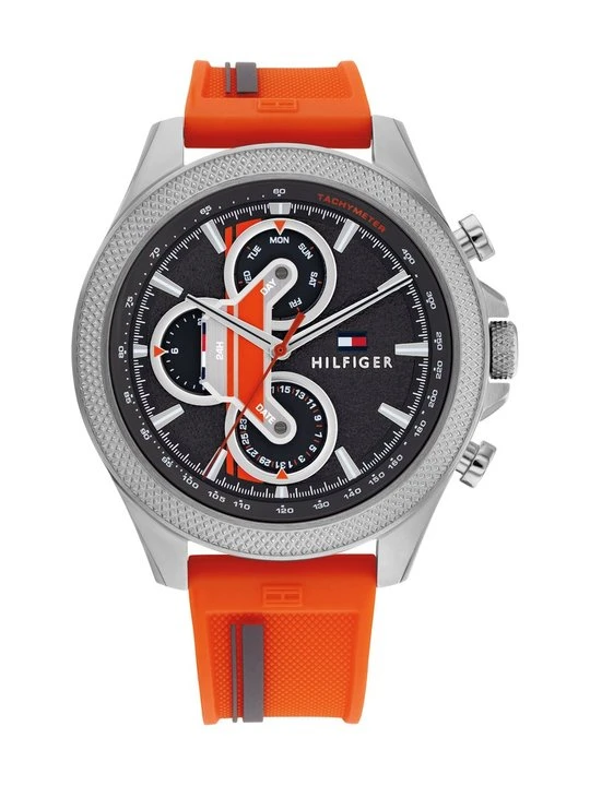 Zdjęcie produktu Zegarek chronograficzny Tommy Hilfiger pomarańczowy