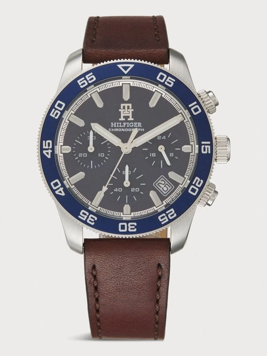 Zdjęcie produktu Zegarek chronograficzny Tommy Hilfiger niebieski