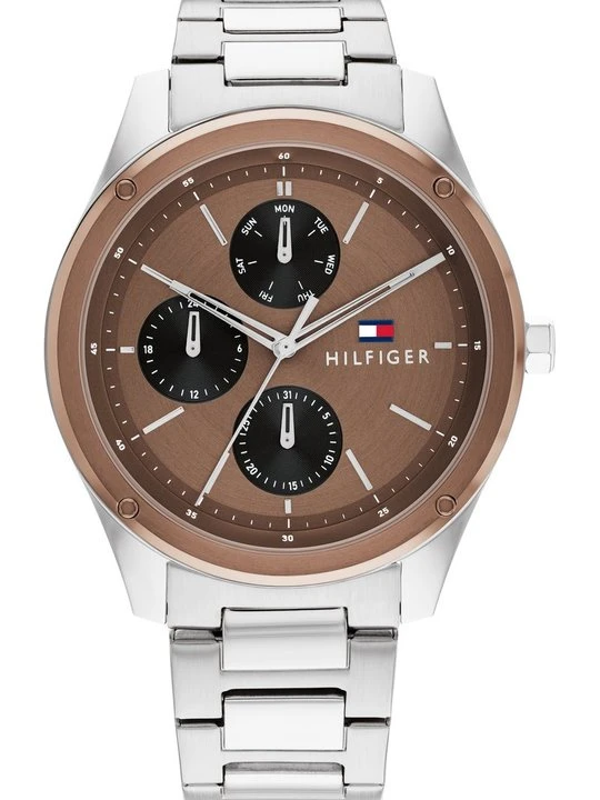 Zdjęcie produktu Zegarek chronograficzny Tommy Hilfiger brązowy