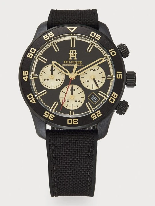 Zdjęcie produktu Zegarek chronograficzny Tommy Hilfiger czarny