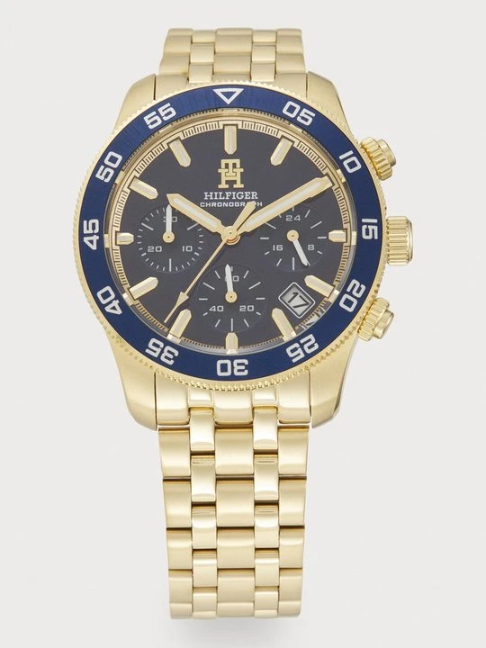 Zdjęcie produktu Zegarek chronograficzny Tommy Hilfiger niebieski